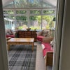 Photo 8: Conservatory with TV and comfy seating for 4