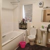 Photo 6: Toilet, bathtub and shower