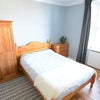 Photo 3: Blue and white room