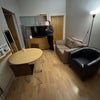 Photo 2: Living room with couch, table & chairs, 