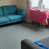 Photo 5: communal living room with foldable dining table