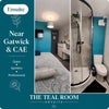 Photo 8: Teal - With Ensuite - Smart TV - Desk & Chair