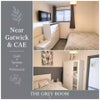 Photo 9: Grey - KS Bed - Smart TV - Desk & Chair
