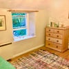 Photo 5: One lodgers look.  There is a linen cream curtain