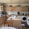 Photo 6: Large, fully equipped shared kitchen with generous worktop, storage and dining space