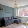 Photo 1: Living/dining room