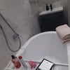 Photo 8: Bathroom with led mirror and warm seat toilet.  