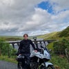 Photo 3: Motocamping in Wales (excuse the helmet hair)