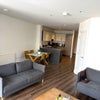 Photo 3: Living room, dinning area and kitchen