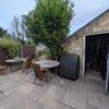 Photo 7: shed and patio