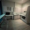Photo 3: Kitchen and Desk Space