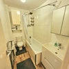Photo 6: Bathroom with shower + bath
