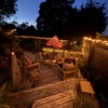Photo 6: Garden by night 
