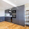 Photo 5: Modern fitted kitchen with integrated appliances