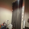 Photo 3: Wardrobe (its behind this curtain)