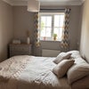 Photo 6: Bedroom with drawers, wardrobe and bed side table with lamp