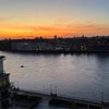 Photo 6: Sunset from lounge / shared balcony