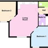 Photo 3: Floorplan, bedroom 2 is available.