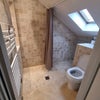 Photo 3: En-suite toilet, open shower concept