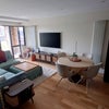 Photo 5: Living & Dining Room + Balcony