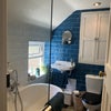 Photo 4: Newly renovated bathroom with shower over bath