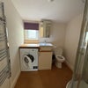 Photo 9: Shower room with washer-dryer