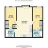 Photo 8: Floor plan (Room on the left)