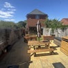 Photo 8: Garden with outdoor seating 