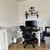 Photo 3: XXL Bedroom - Worskpace w/standing desk + monitor)