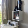 Photo 5: Floating cabinet space