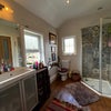 Photo 5: Bathroom - spot the leaping kitten