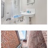 Photo 2: One of the bathrooms and the entryway