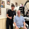 Photo 3: Freshly shaved by my barber in Bologna
