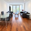 Photo 8: Open Plan Living Room and Kitchen
