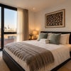Photo 5: Your bedroom (prev tenant setup)
