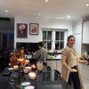 Photo 2: Us in the kitchen