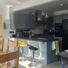 Photo 2: open plan kitchen dining area
