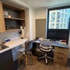 Photo 4: Desks and window (good viewing and light)