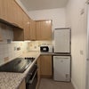Photo 9: Small fridge and freezer, new microwave