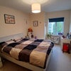 Photo 5: Spacious bedroom, kingsize bed, overlooking park