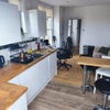Photo 6: living room and kitchen