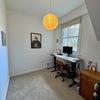 Photo 6: Currently set as workspace. Double bed available alongside desk and drawers.