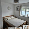 Photo 3: Double bed with firm mattress