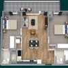 Photo 1: Your room on the left