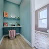 Photo 3: Bedroom 1 office space & bathroom