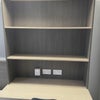 Photo 2: Desk for studying, with lots of shelf space