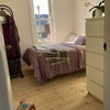 Photo 4: South-facing bedroom with a cosy double bed and storage