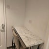 Photo 6: Bar stool and table provided 
