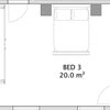 Photo 4: Large bedroom floorplan