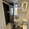 Photo 6: Bathroom with power shower